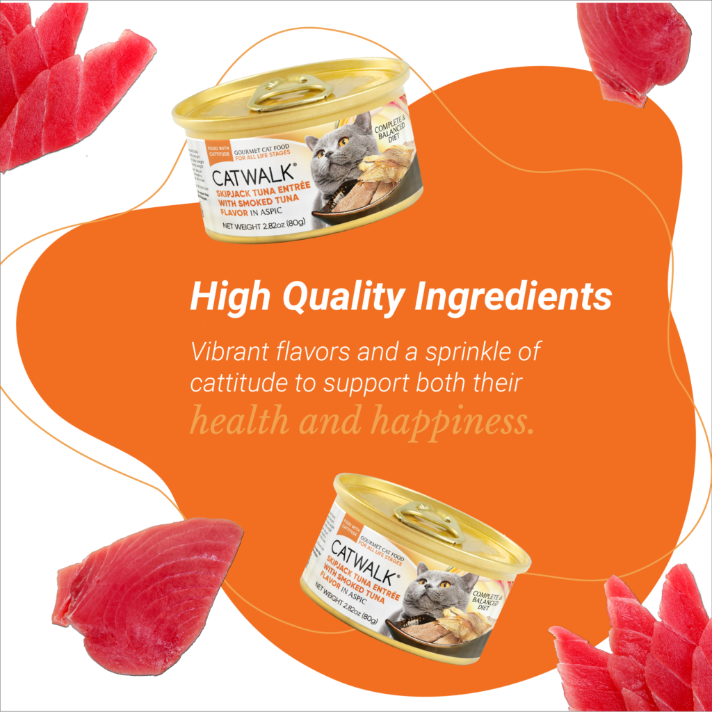 Skipjack Tuna Entrée With Smoked Tuna Flavor Catwalk Petfoods